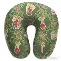 Travel Pillow Trim The Tree Memory Foam U Neck Pillow for Lightweight Support in Airplane Car Train Bus - B07V74GTVR